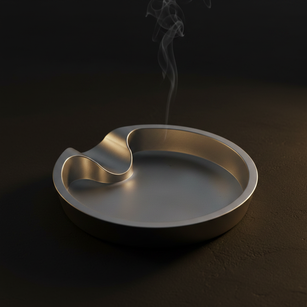 Custom Milled Cigar Ashtray