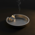 Custom Milled Cigar Ashtray