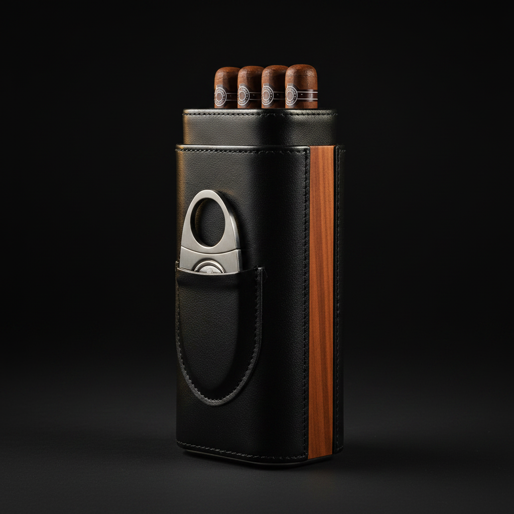 Leather Cigar Box