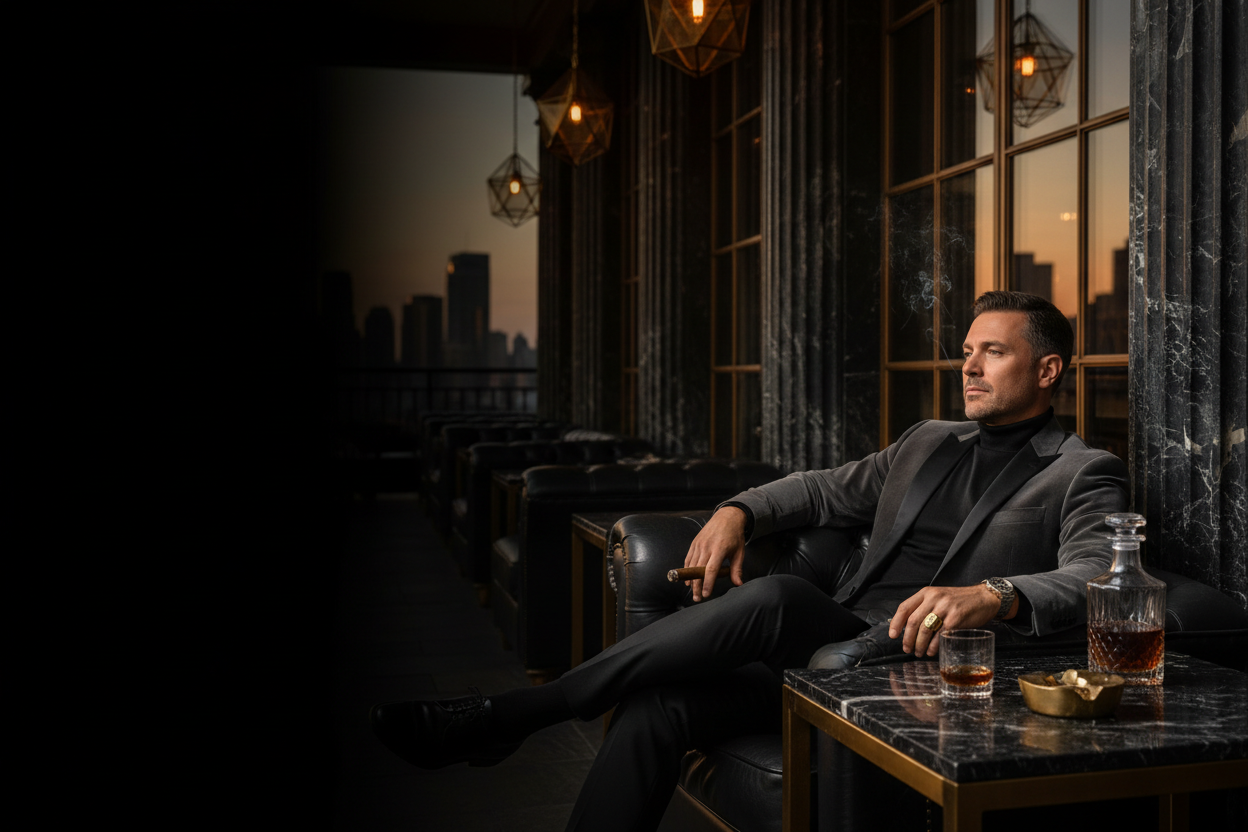 Luxury Cigar Lifestyle Hero Image
