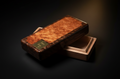 Redwood Burl Cigar Travel Case