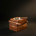 Wooden Cigar Ashtray
